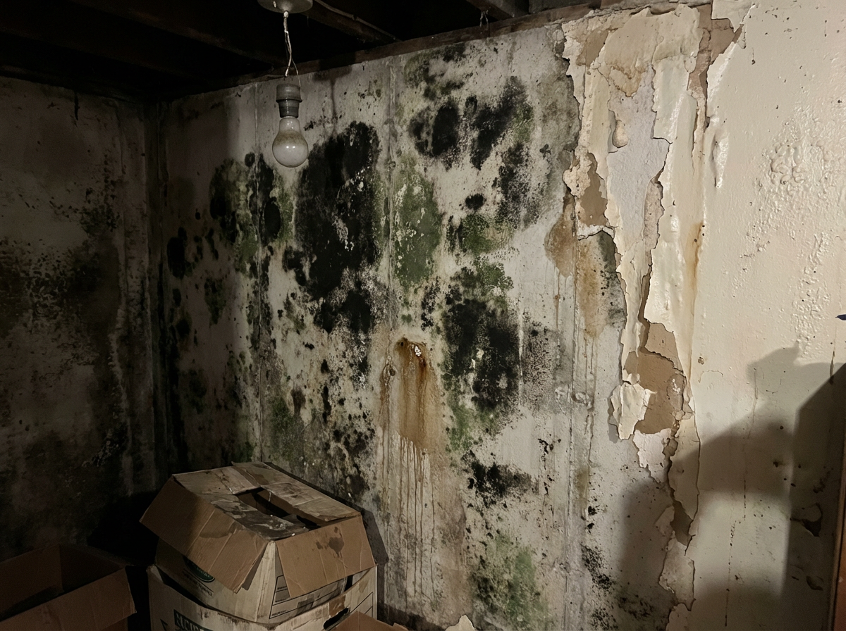Before - Mold Remediation