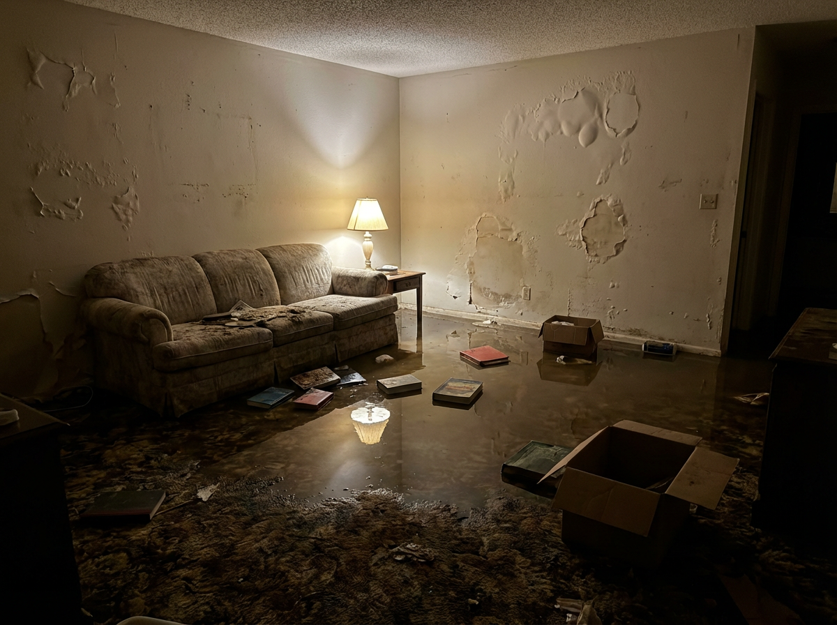 Before - Water Damage